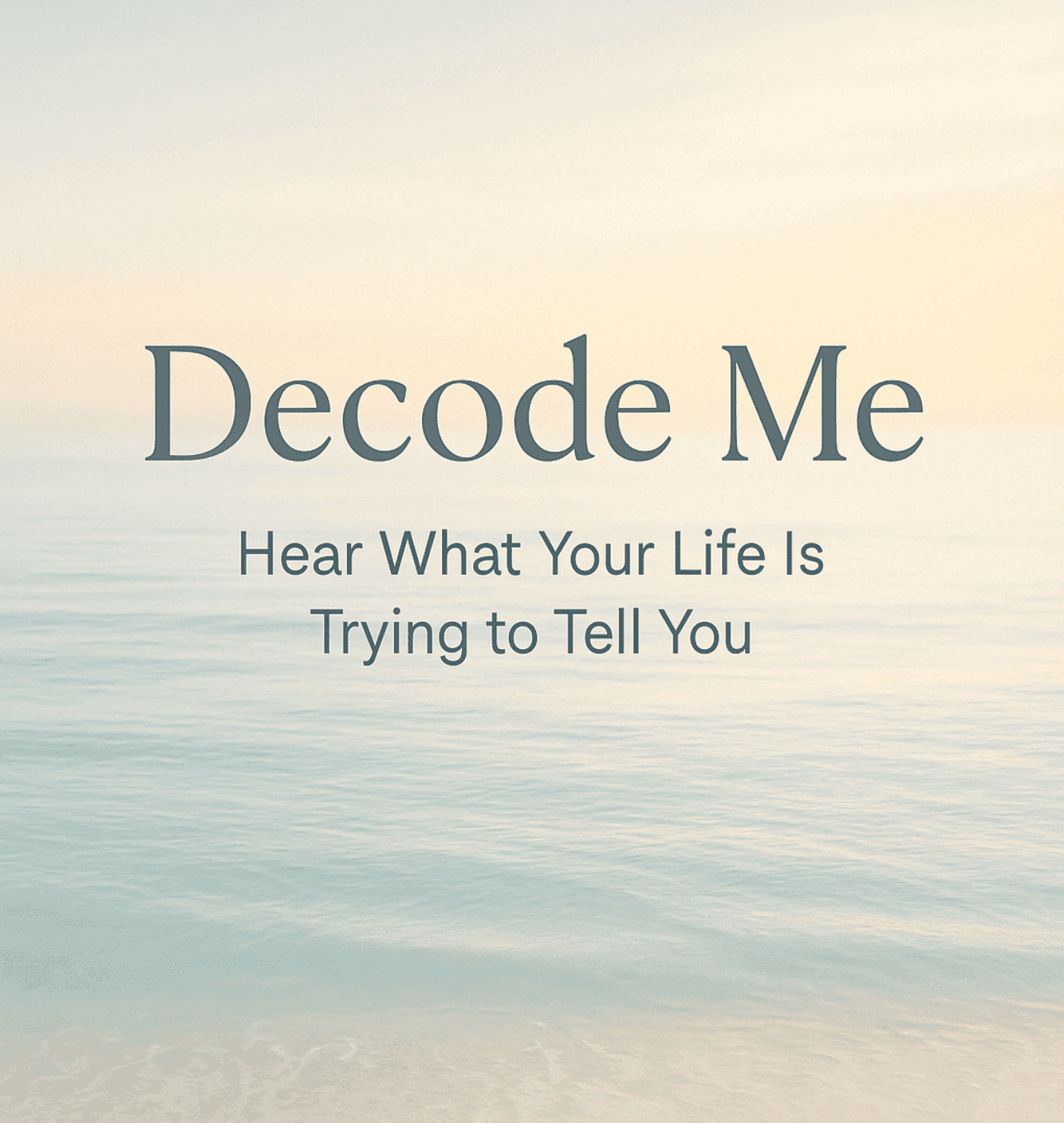 Decode Me, subconscious patterns, traumahealing, free experience, uncover yourself, The Andrea Method